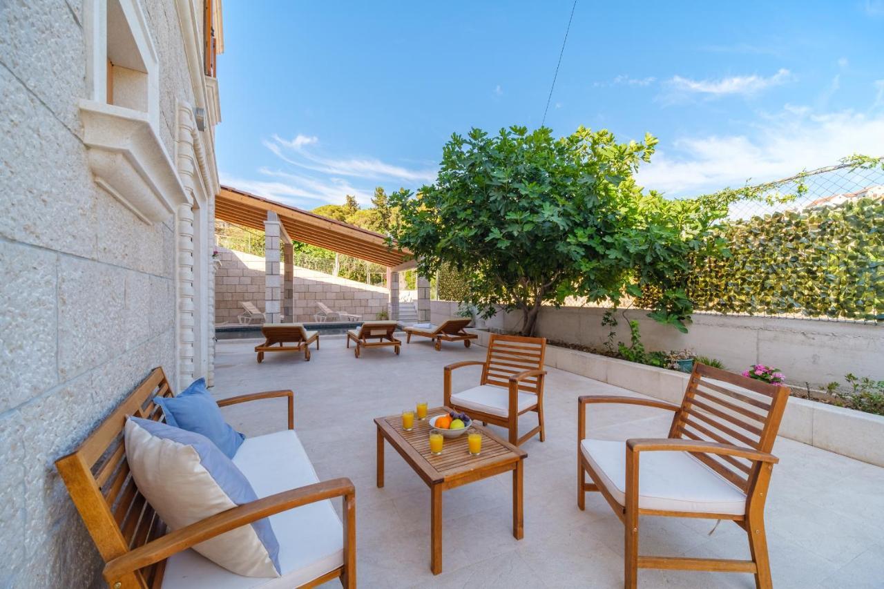 Luxury Stone Villa Nevija 2022 Private Villa Milna  Exterior foto